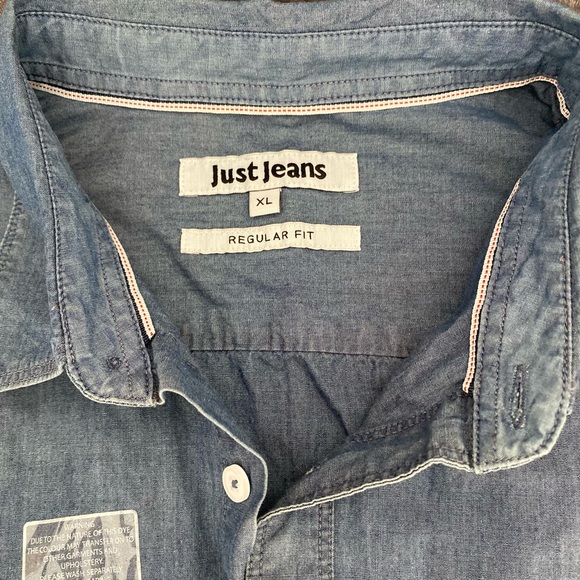 Mens just jeans button down - Picture 2 of 4